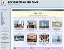 Tablet Screenshot of gravesendsc.org.uk